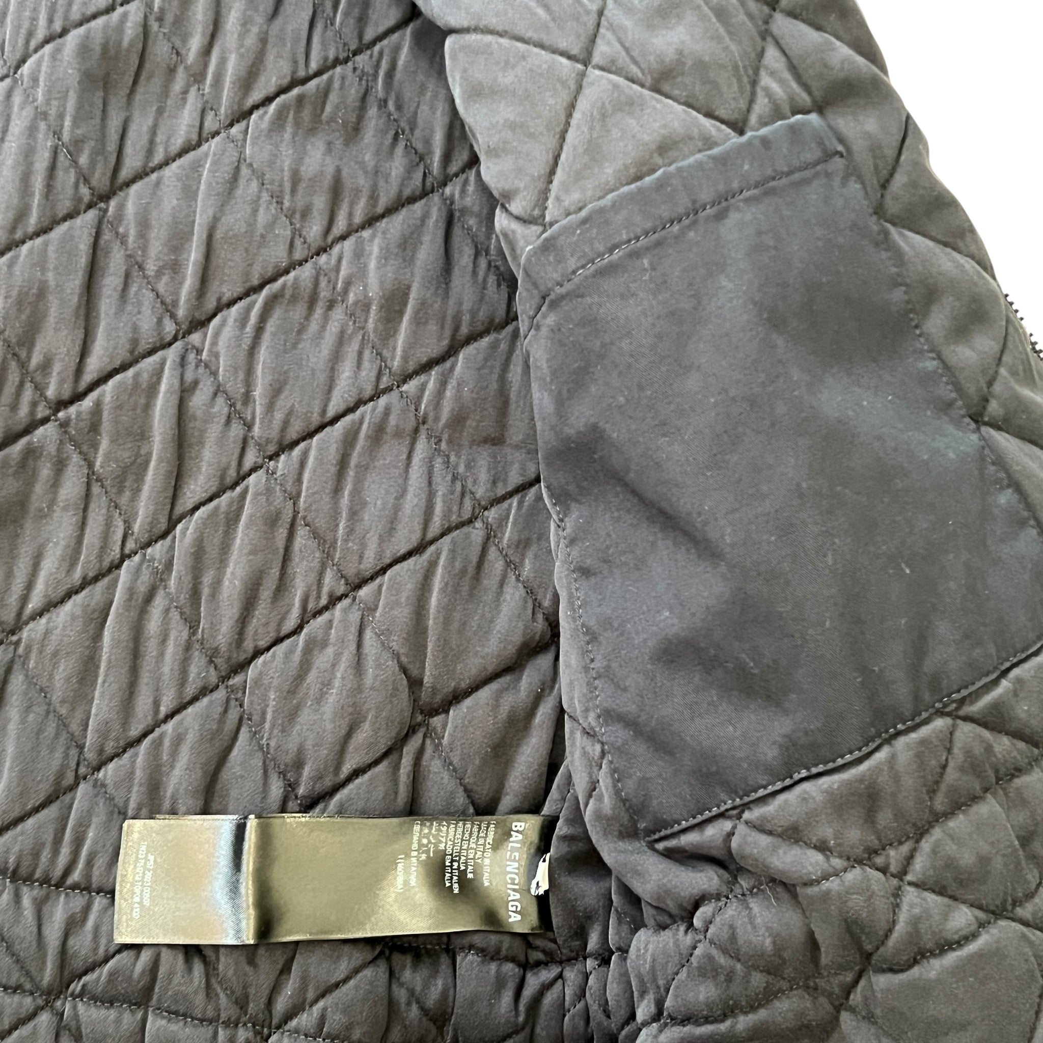 BALENCIAGA 2023AW DOUBLE B Work Parka Blouson