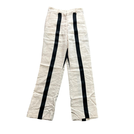 ACNE STUDIOS Black Stripe Trousers