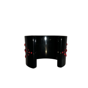 CHRISTIAN DIOR BY JOHN GALLIANO Blood linestone bangle