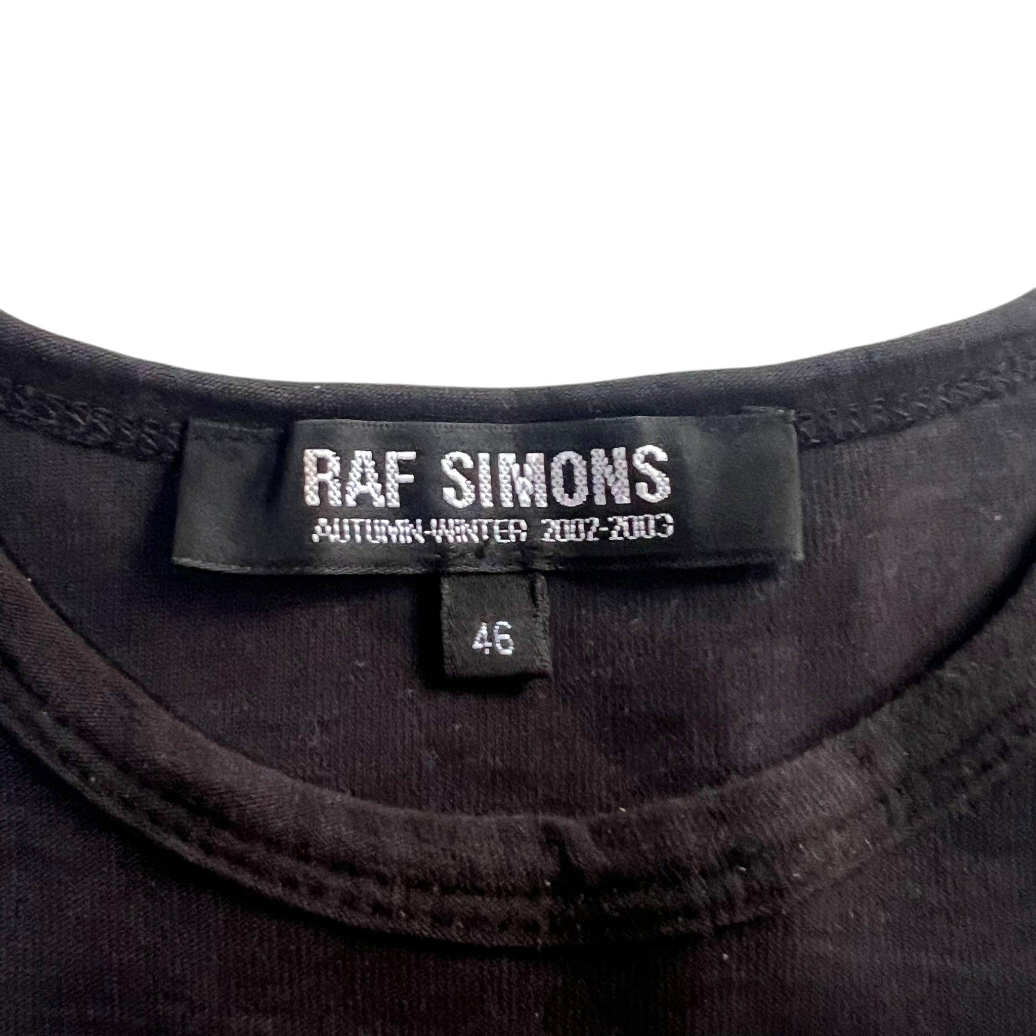 RAF SIMONS 2002AW "NEBRASKA" CREWNECK TEE
