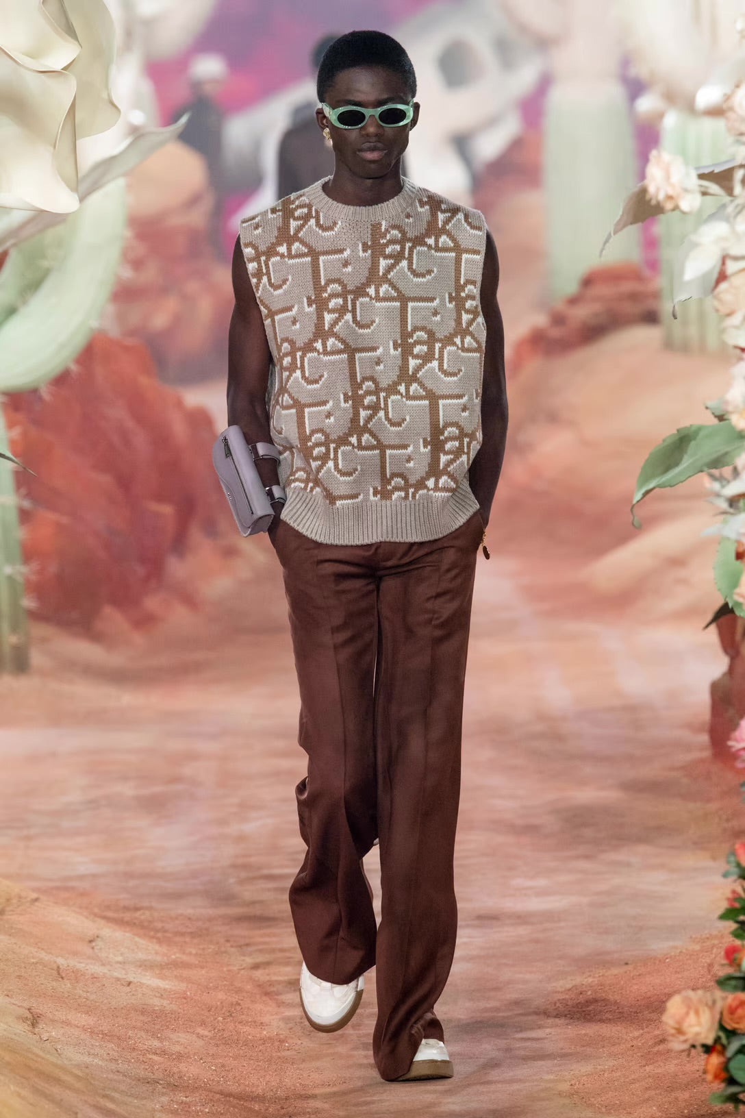 Dior × CACTUS JACK 2022SS travis scott wool trousers