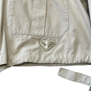 PRADA Wrapping Straps Short Length Coat