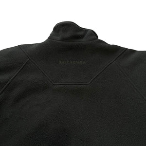 BALENCIAGA 2022AW Sherpa Half-Zip Heavy Fleece Jacket