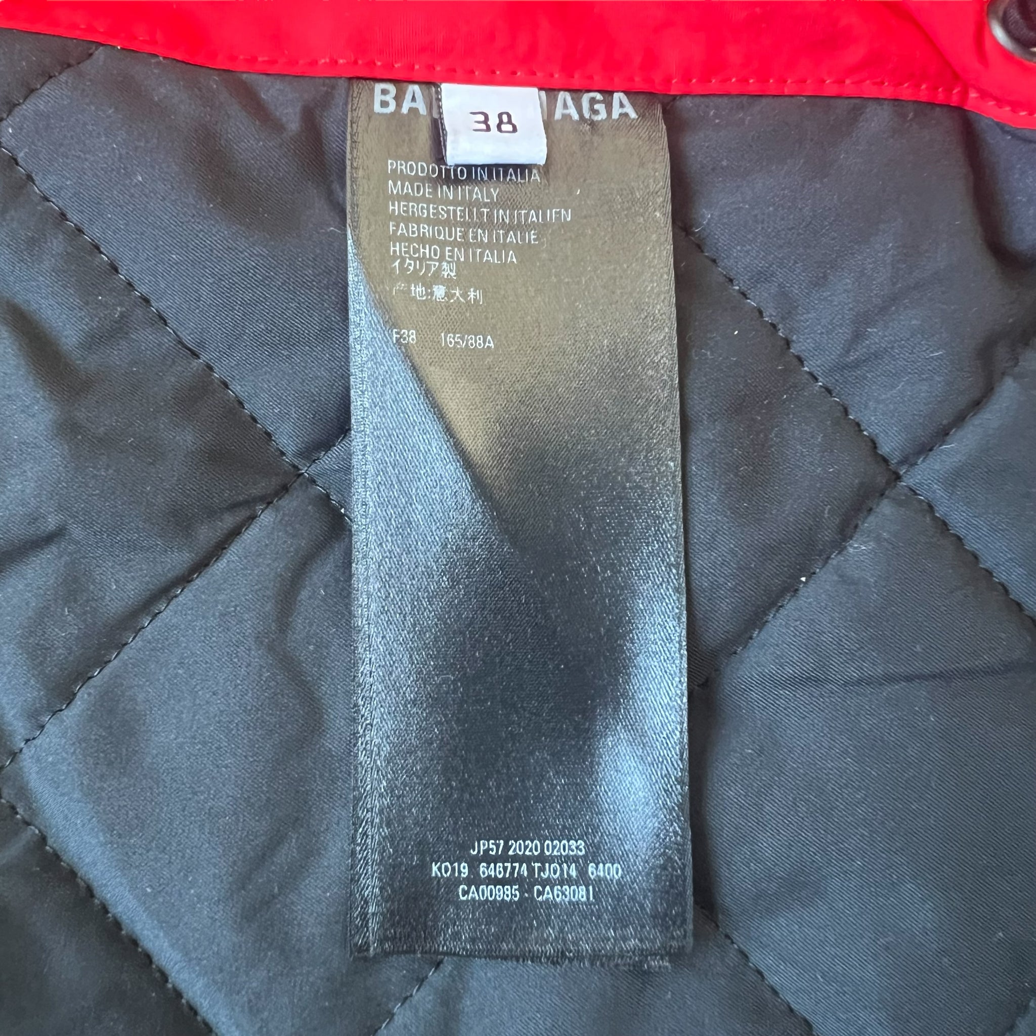 BALENCIAGA 2021AW
BRANDED JACKET