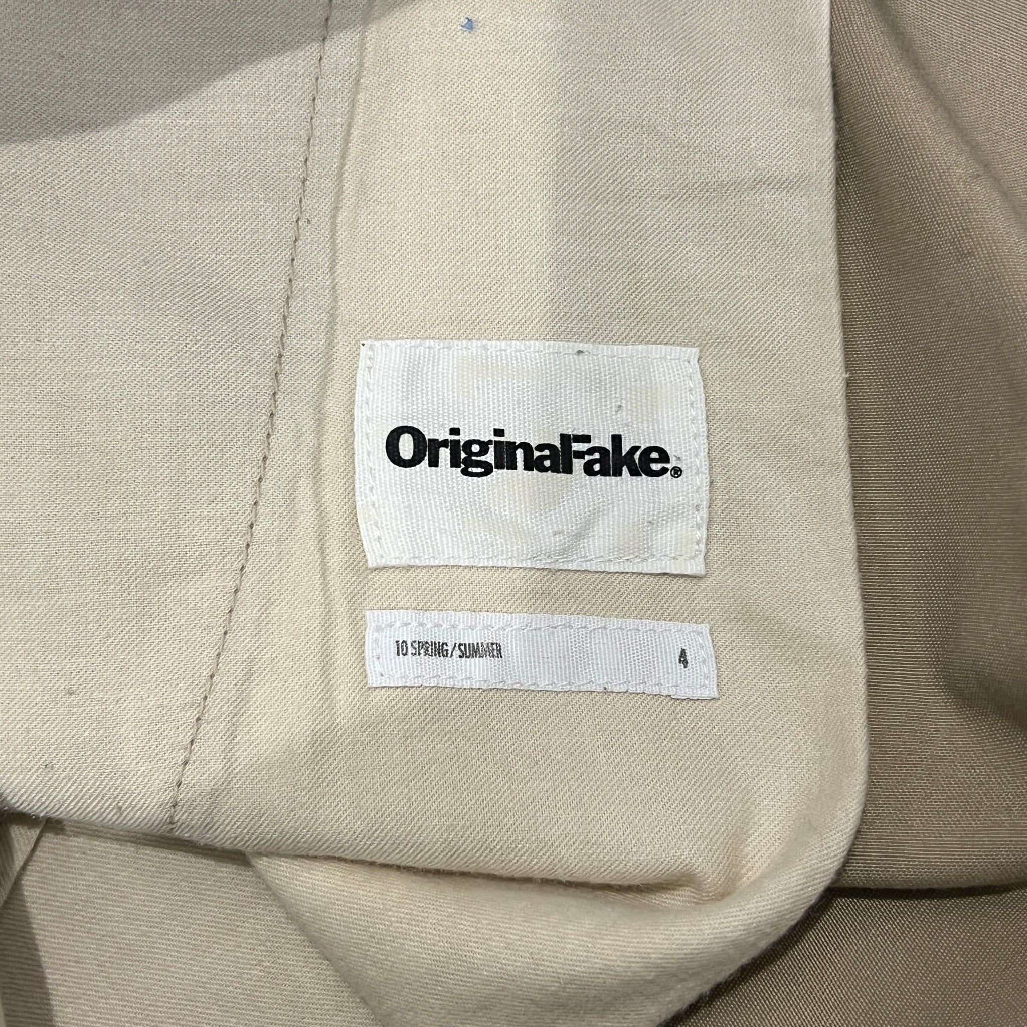 Original Fake 2010SS Kaws Mouth Chinos