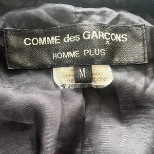 COMME DES GARCONS HOMME PLUS 2009AW VELVET PADDED POCKET ZIP JACKET