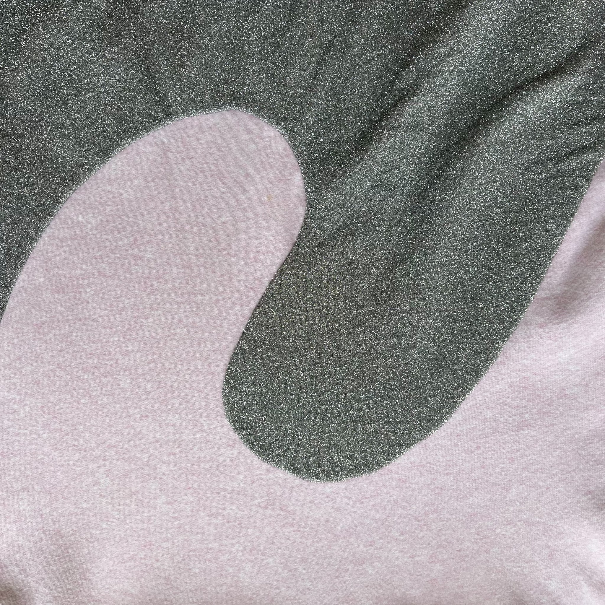 DIOR ERL 22SS SWIRI HOODIE whit pink/ silver