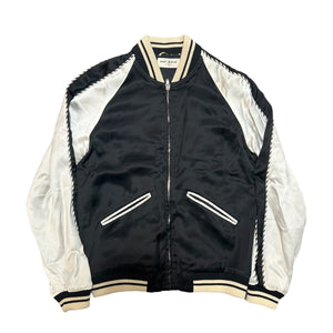SAINT LAURENT 2014SS × HEDI SLIMANE "BLOOD LUSTER" SEAQUIN SOUVENIR JACKET