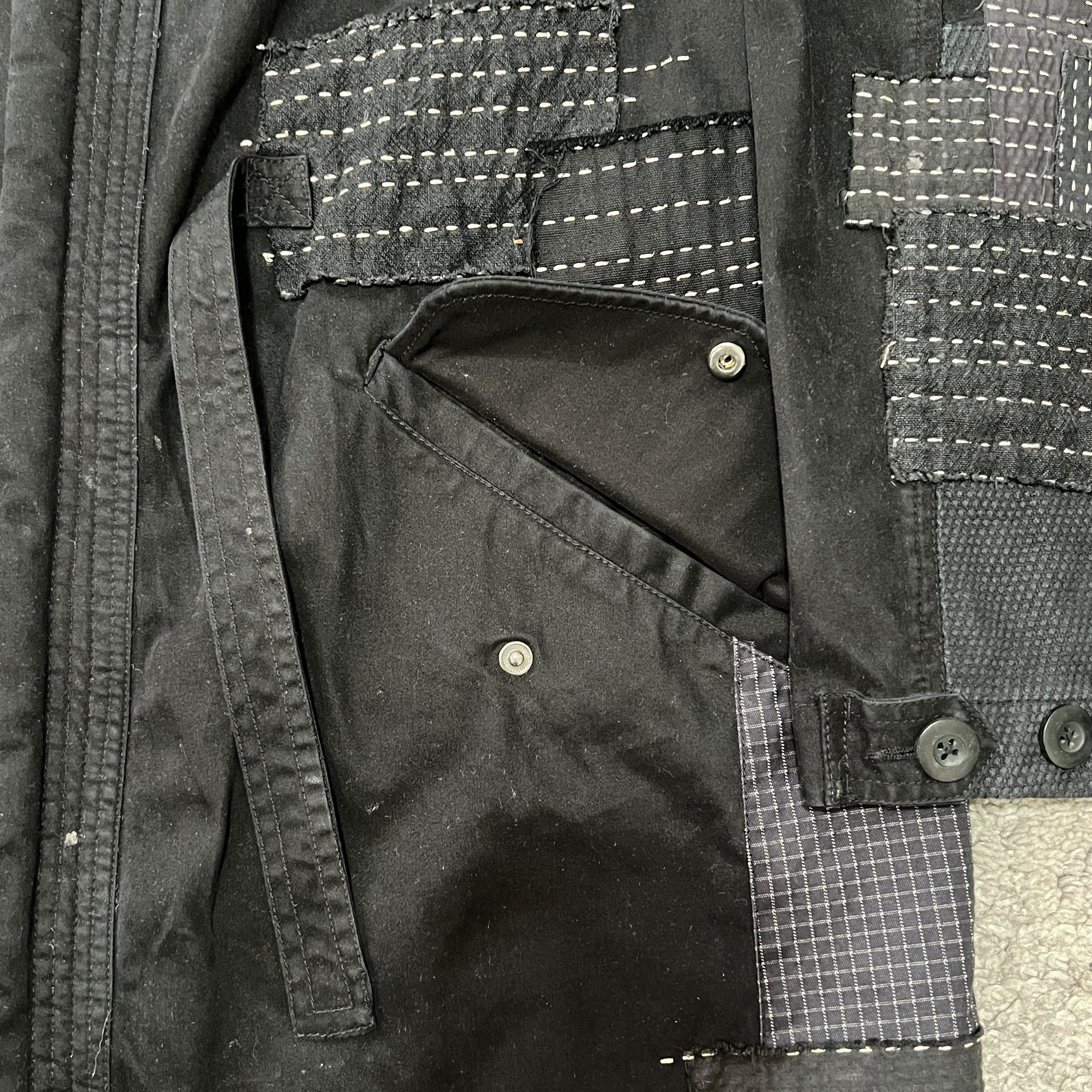 maharishi 2018 Spring Summer Capsule Collection Maha Boro MA-65 Kimono Jacket