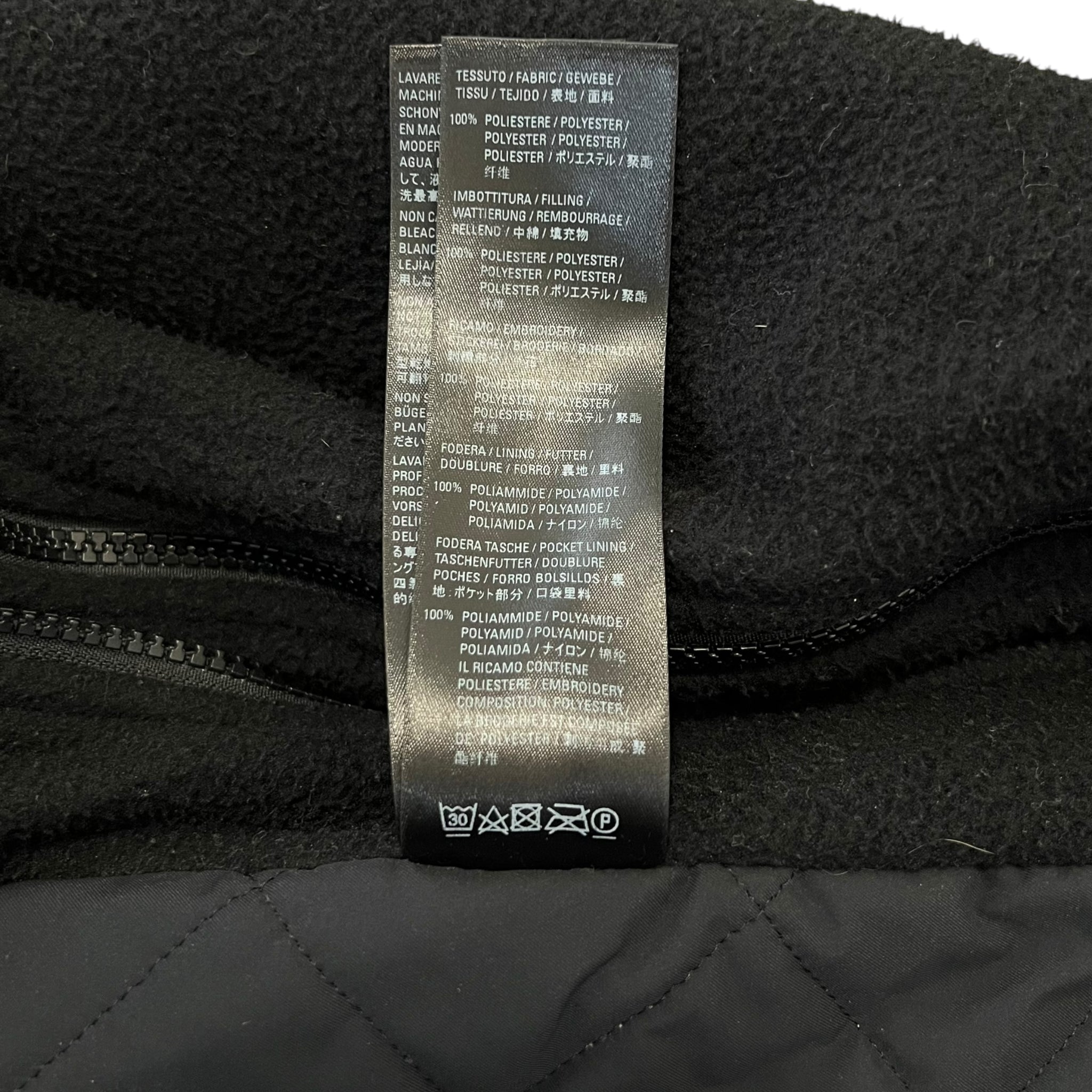 BALENCIAGA 2022AW Sherpa Half-Zip Heavy Fleece Jacket