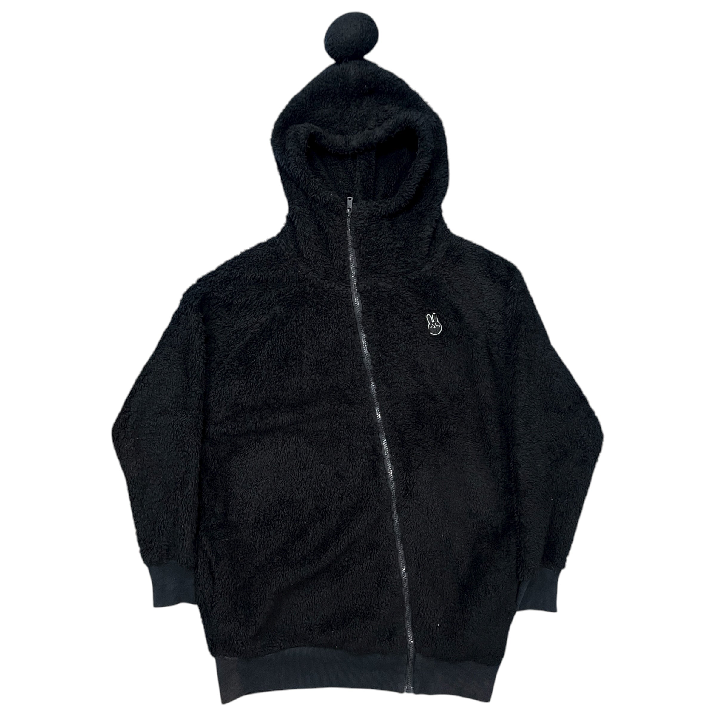 20471120 HYOMA Fleece Zip-Up Hoodie Parka – SEVENSTARCLOTHING