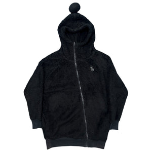 20471120 HYOMA Fleece Zip-Up Hoodie Parka – SEVENSTARCLOTHING