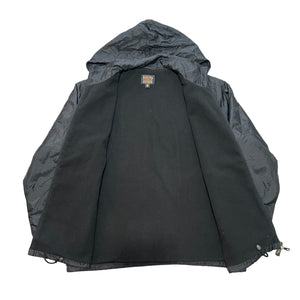 W&LT Walter Van Beirendonck  fleece nylon black bomber jacket
