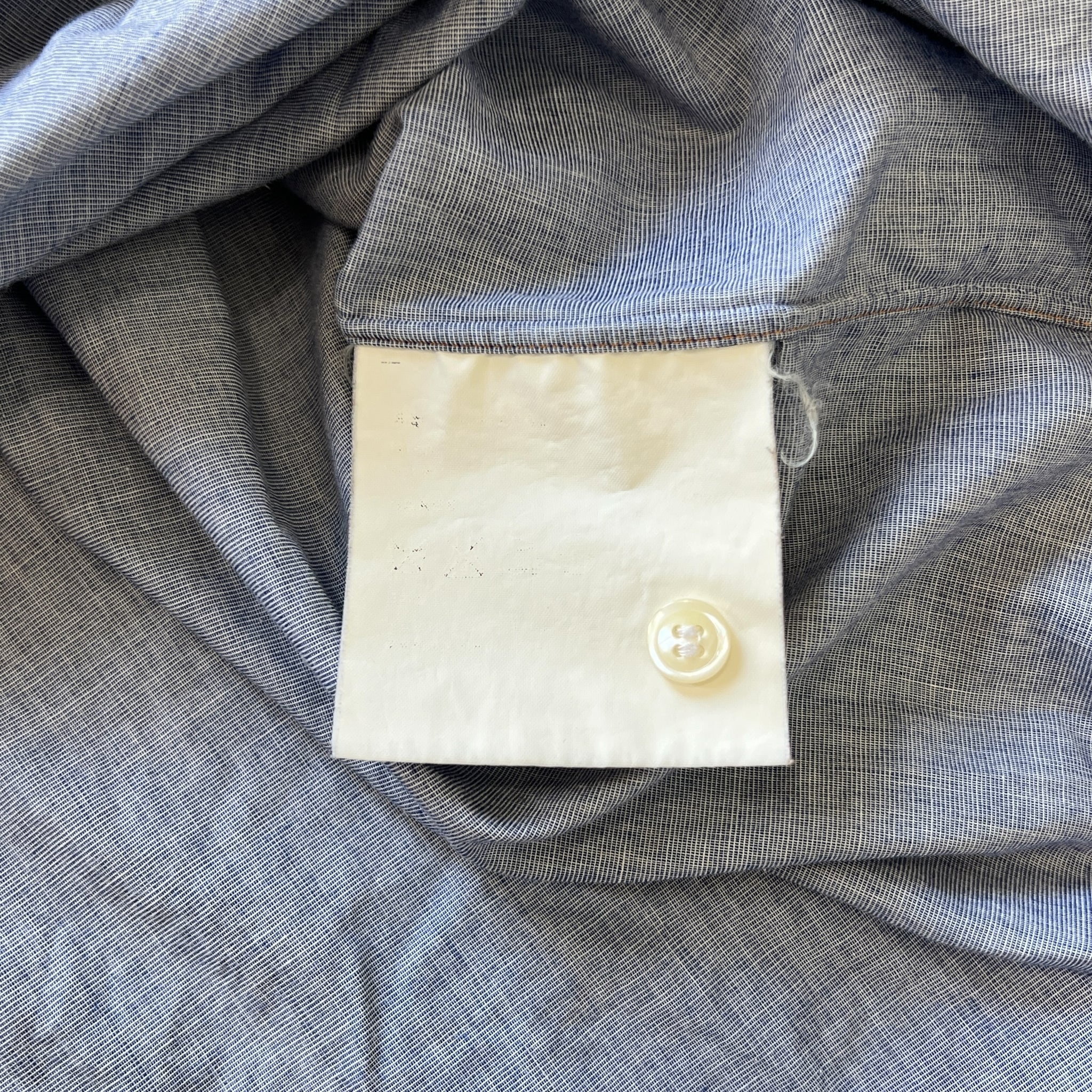 COMME des GARCONS HOMME 2002SS Split Logo Button Down Shirt