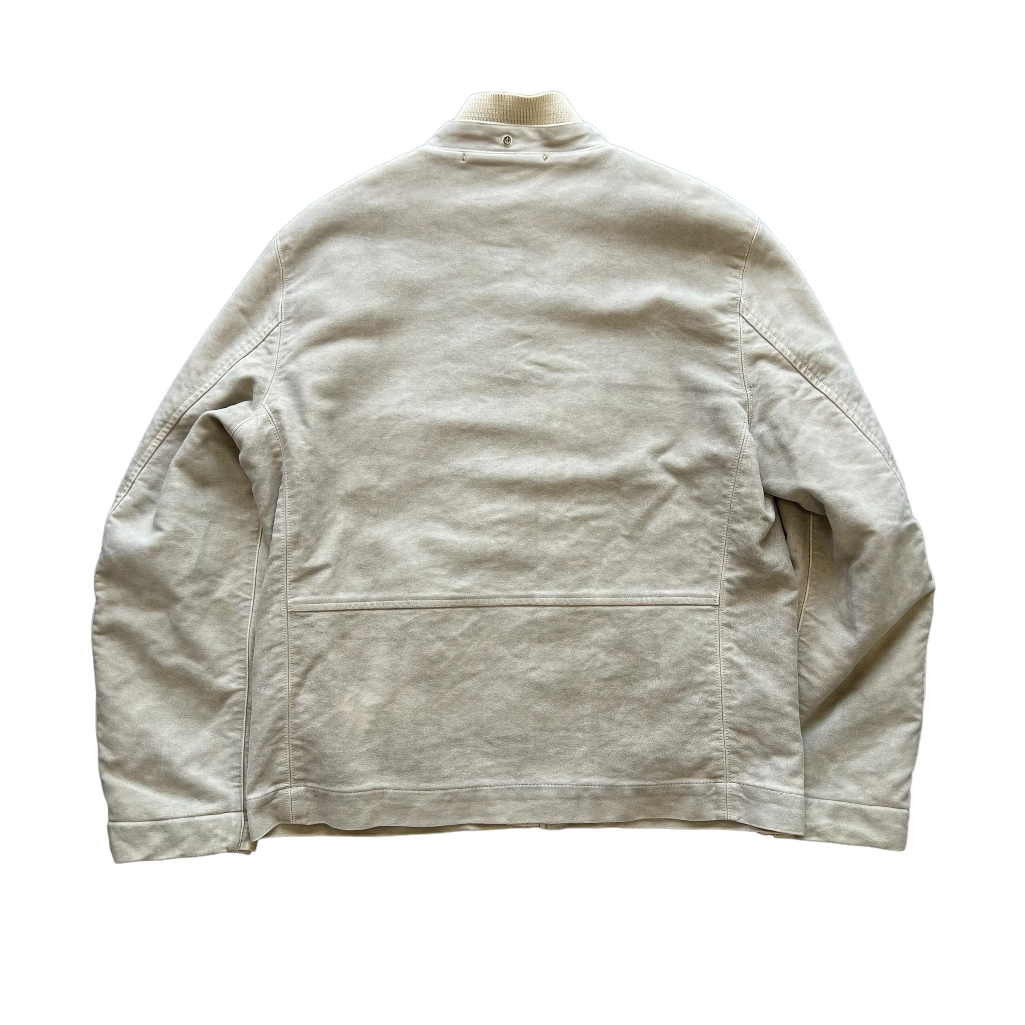 CP. COMPANY 2004AW COTTON LEATHER GOGGLE JACKET