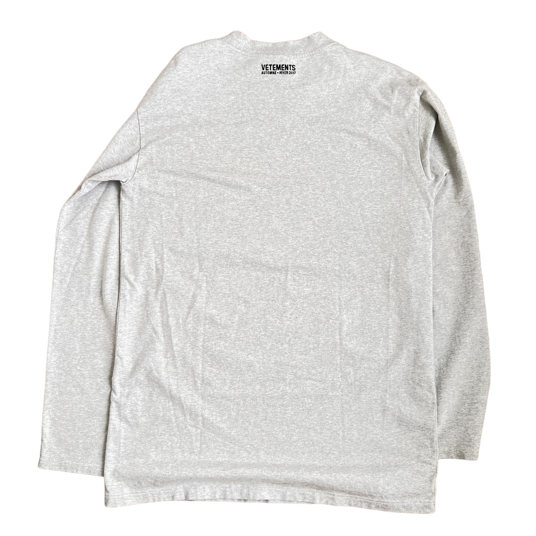 vetements 16AW Sexual Fantasies Long Sleeve Shirts