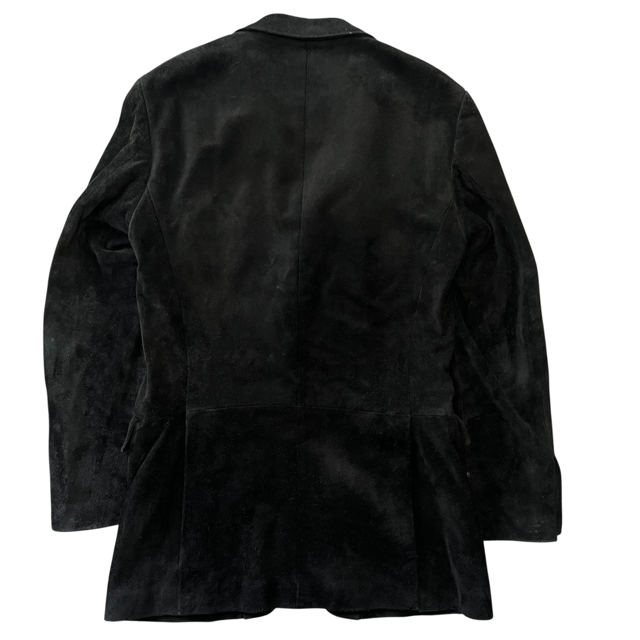 GUCCI Suede Leather Tailored Jacket