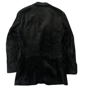 GUCCI Suede Leather Tailored Jacket