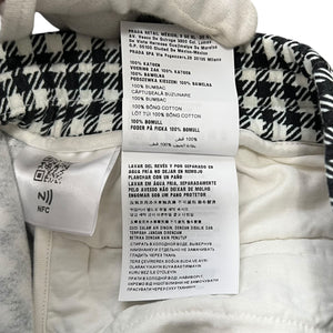 MIU MIU Check Sweat Short Jacket and Short Pants Set Up