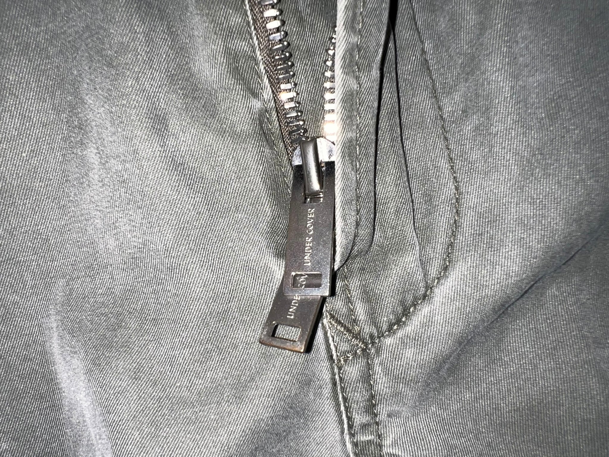 UNDERCOVER 1999SS RELIEF TSUNAGI JUMPSUITS GREY
