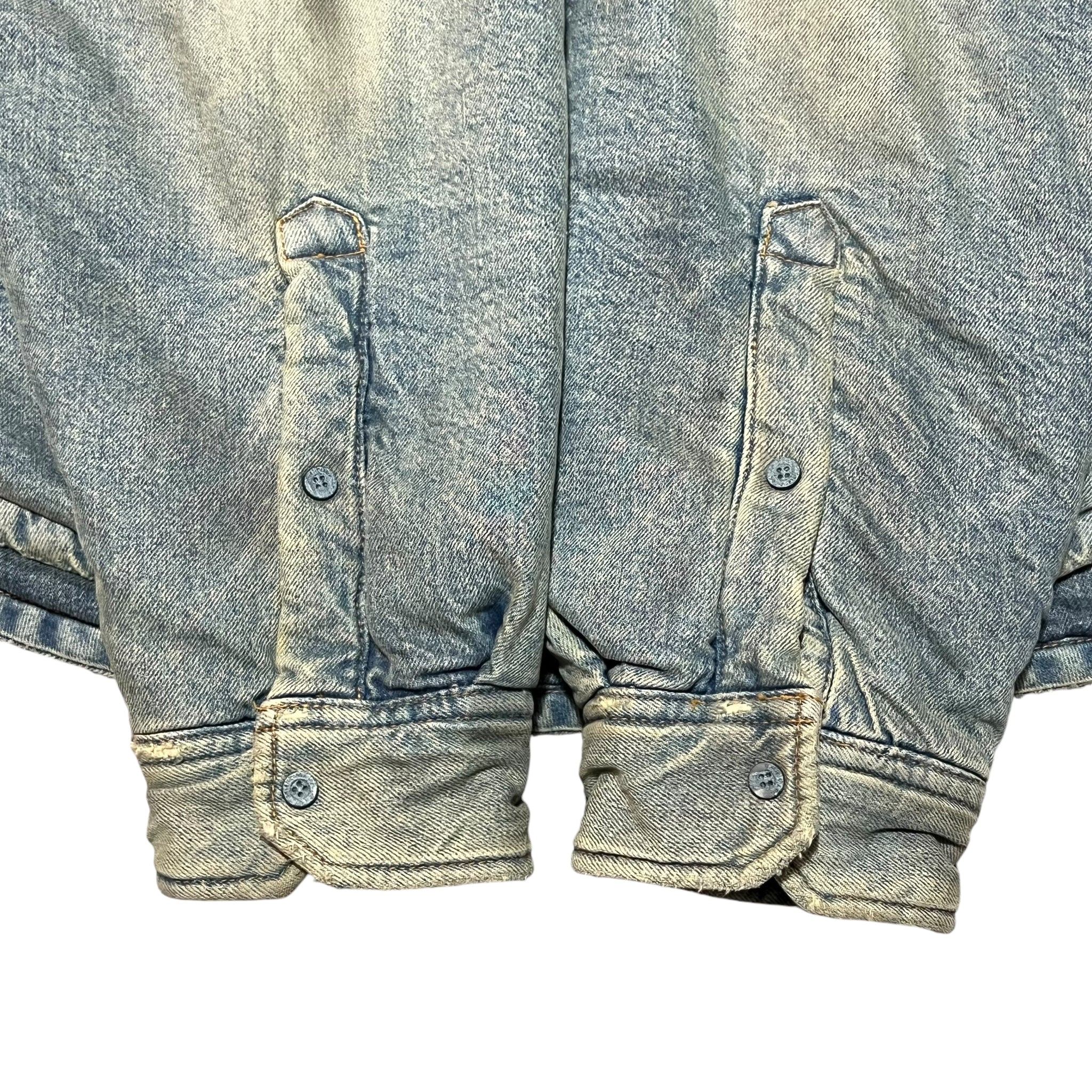 BALENCIAGA 2022AW PADDED DENIM SHIRTS JACKET