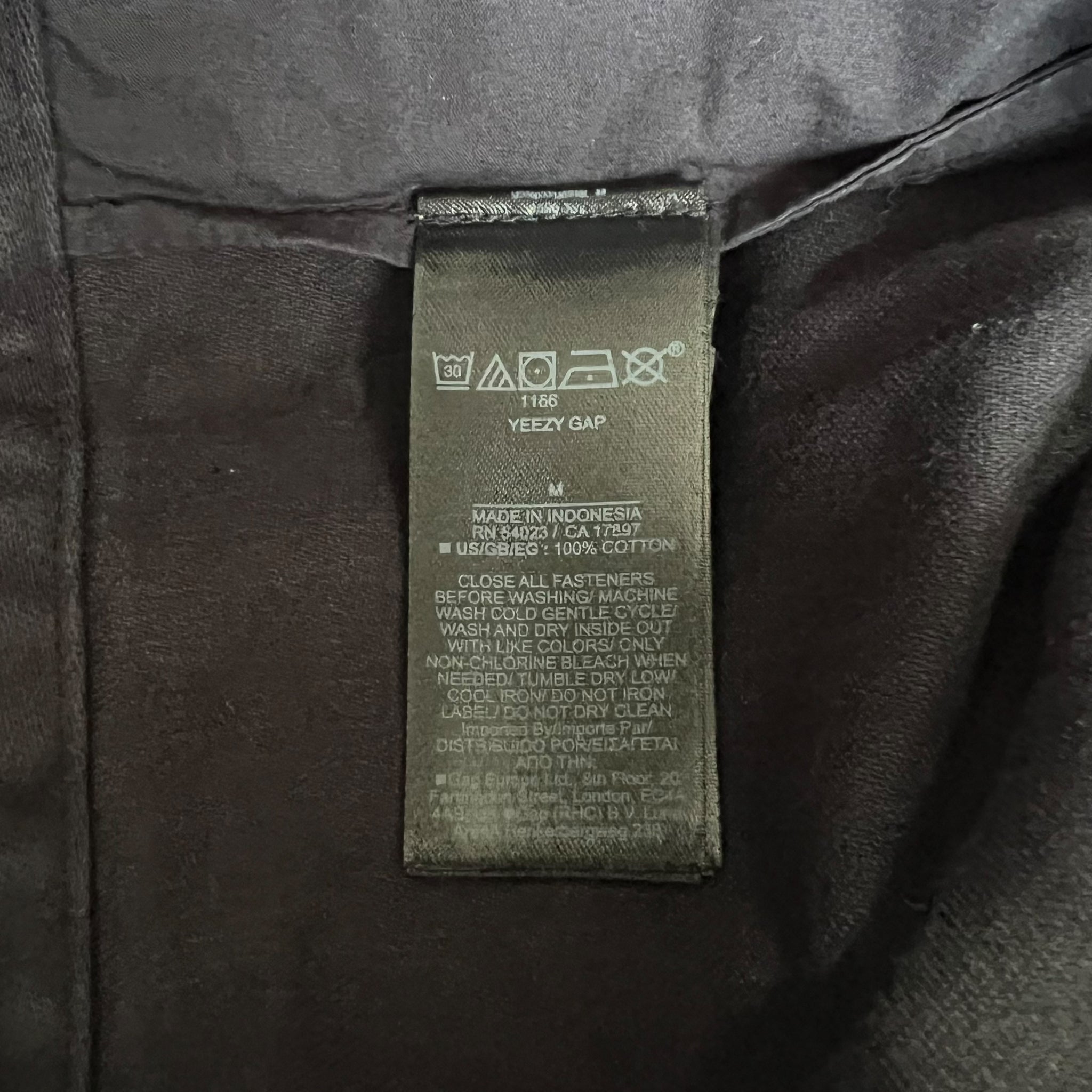 YEEZY GAP SAMPLE HEAVY COTTON OVERALLS JUMPSUITS