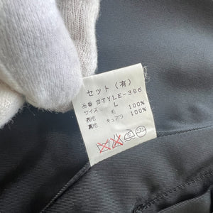 GENERAL RESEARCH FOR LEFT HANDED 1998AW PARASITE POCKET HEAVY WOOL SUITS JACKET PANTS SET