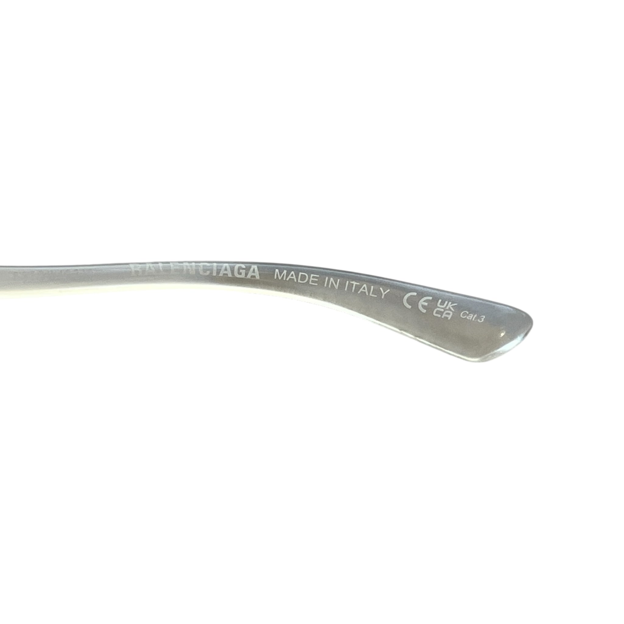 BALENCIAGA BB0285S 004 90's OVAL Sunglasses