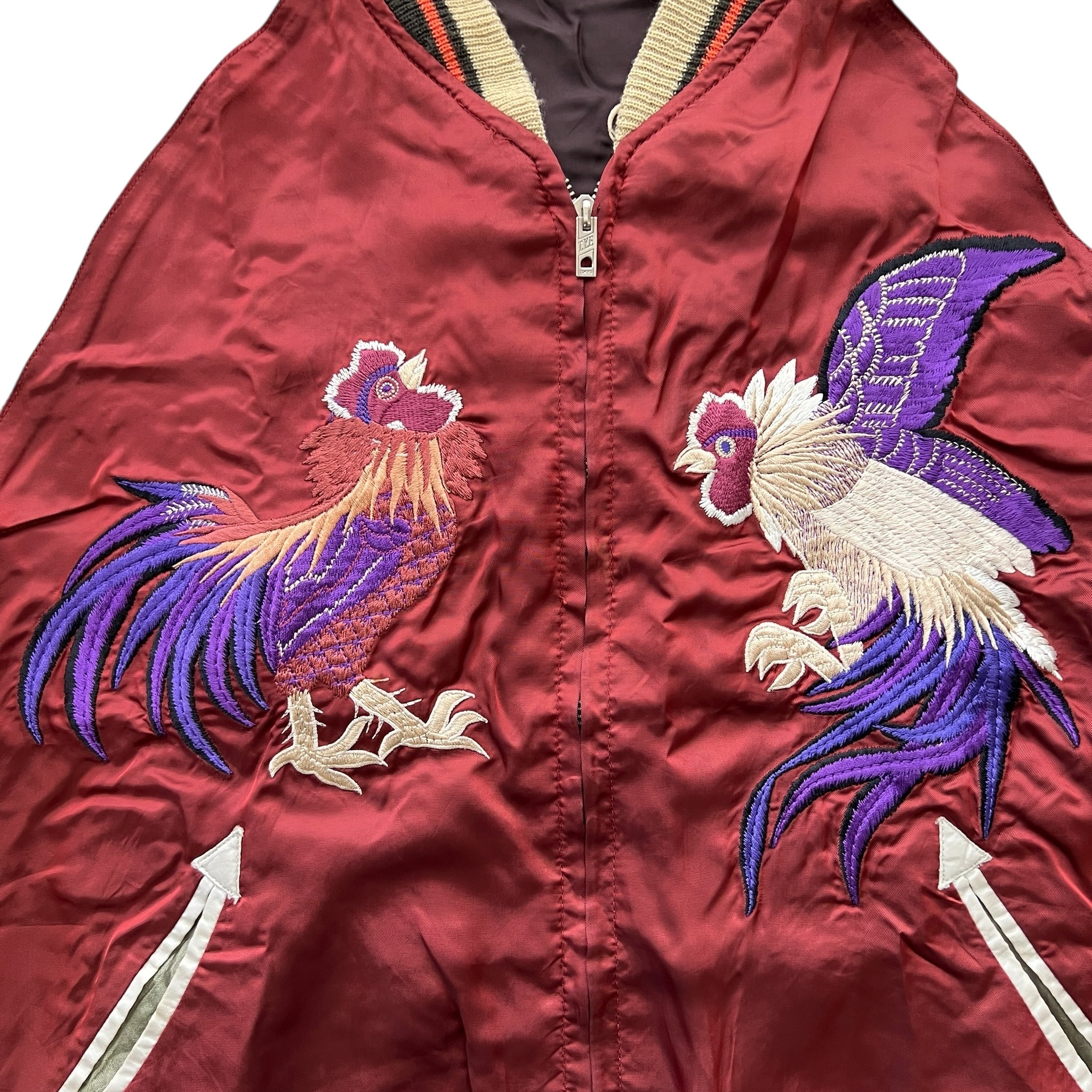 Jean Paul Gaultier 2002 limited edition 100 pieces only ×TAILOR TOYO Reversible Embroidery "Sukajan" Souvenir Jacket