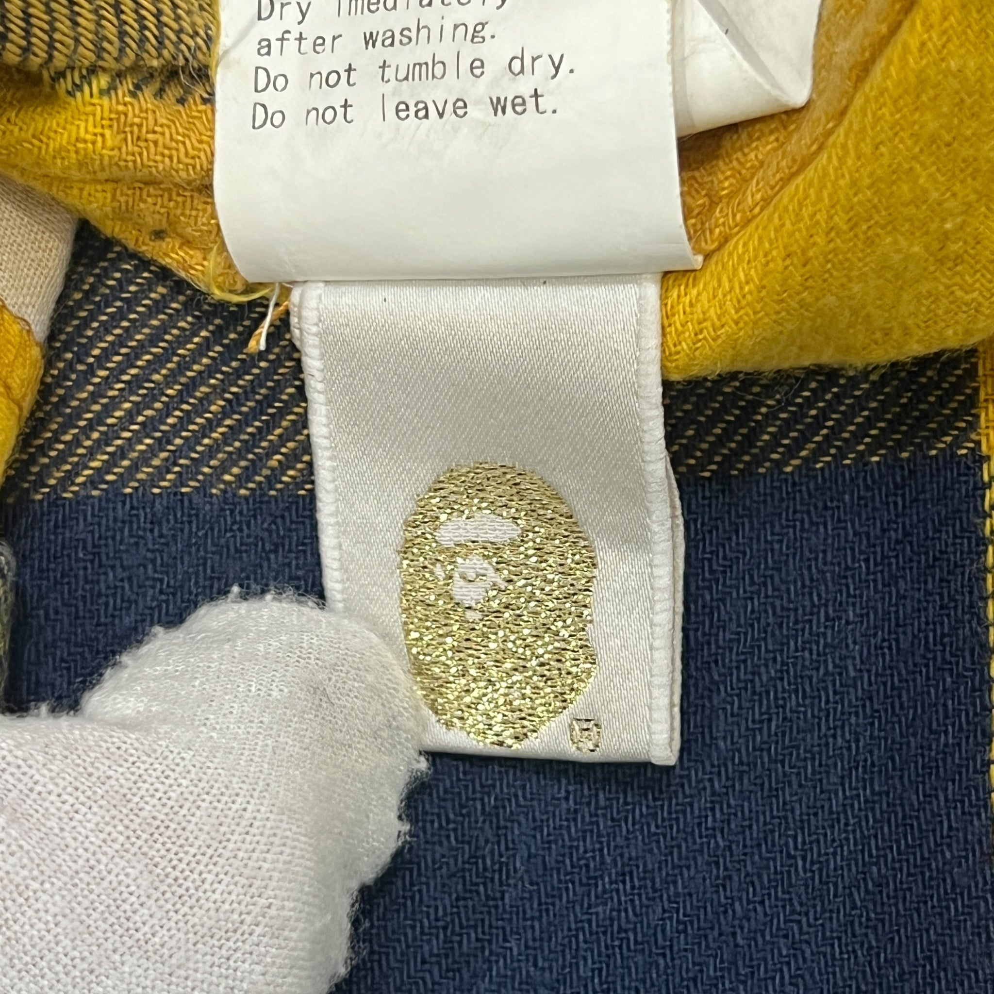 A BATHING APE OG BAPE × NIGO Cotton Check Flannel Shirts