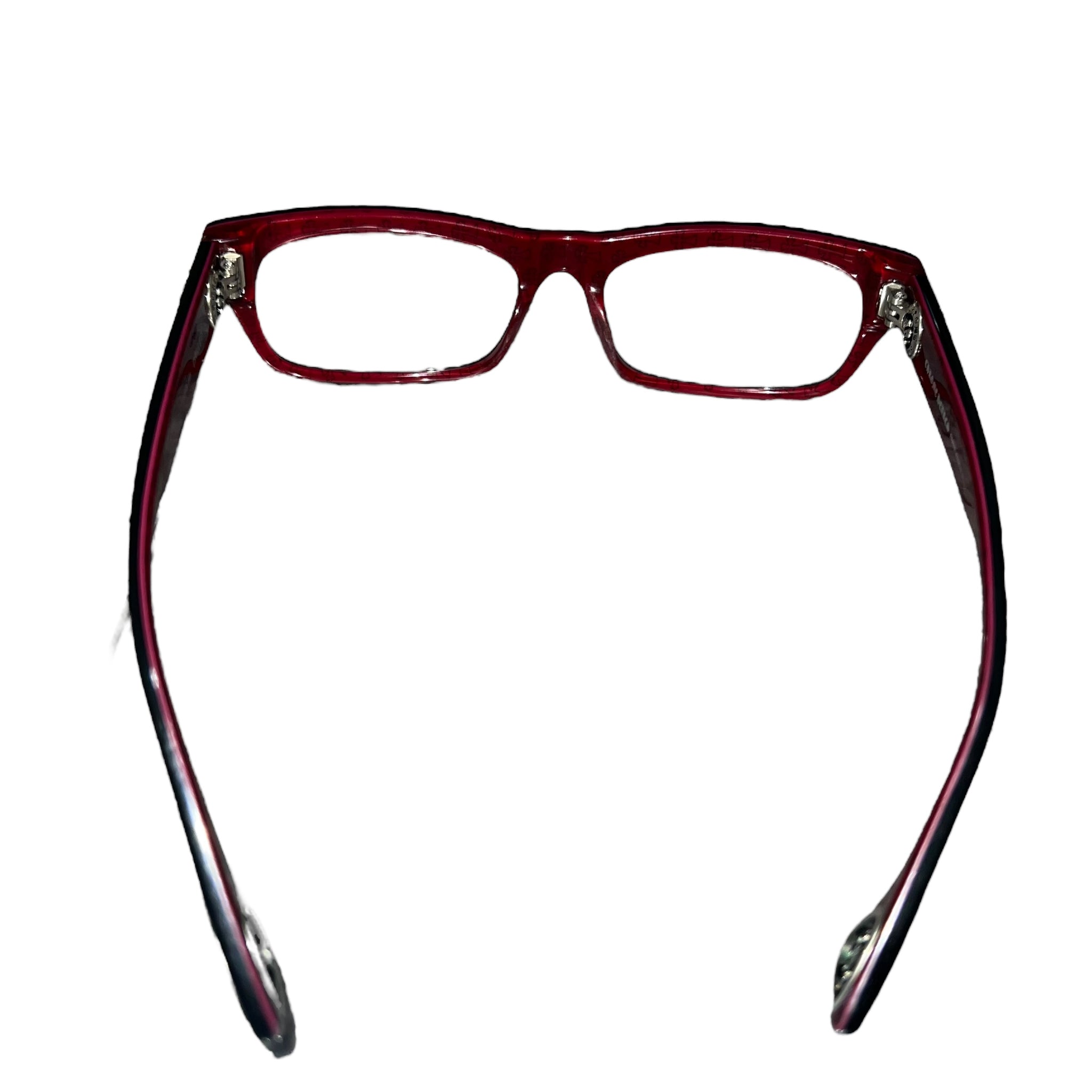 CHROME HEARTS DRILLED DAGGER SILVER GLASSES