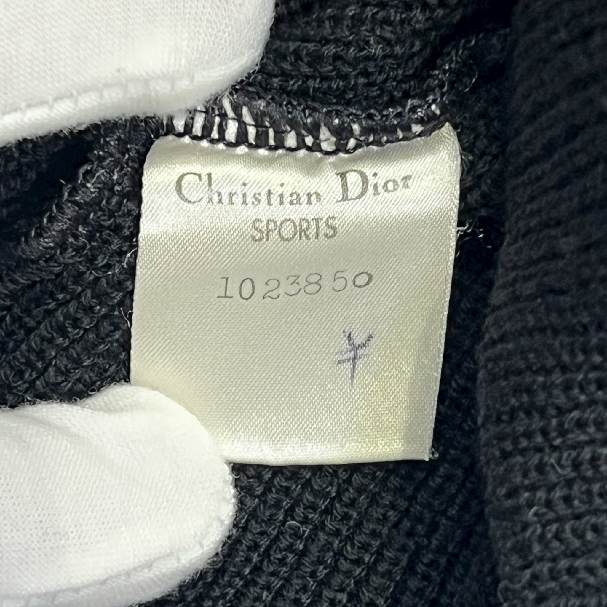 Christian Dior Sports Golf High Neck Nordic Knit Sweater
