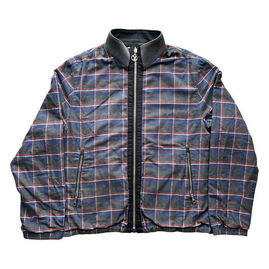 LOUIS VUITTON 2017SS reversible jacket (grey × black / check)