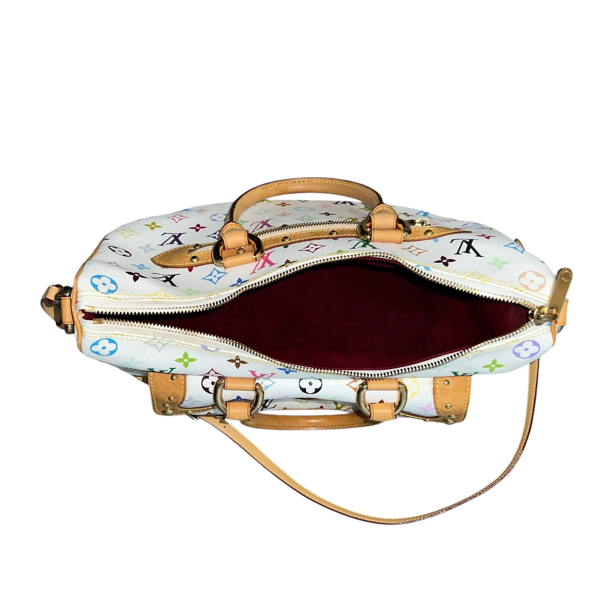 LOUIS VUITTON MURAKAMI TAKASHI multi monogram color rita bag
