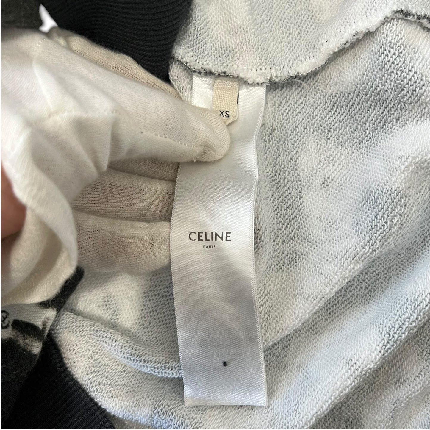 CELINE 2022SS HEDI SLIMANE AMY DORIAN Artist Print Hoodie