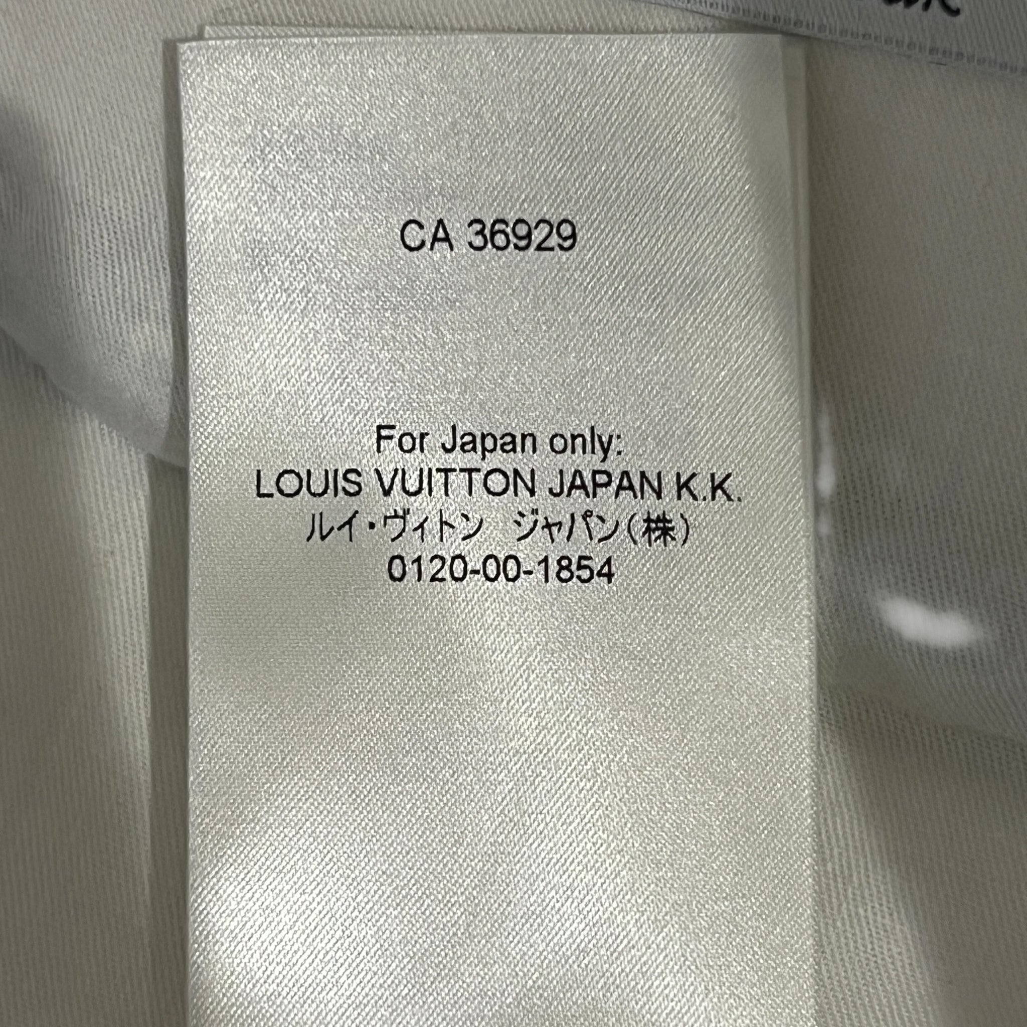 LOUIS VUITTON 2022SS Virgil Abloh "Amen Break" Landscape Print Denim Pants