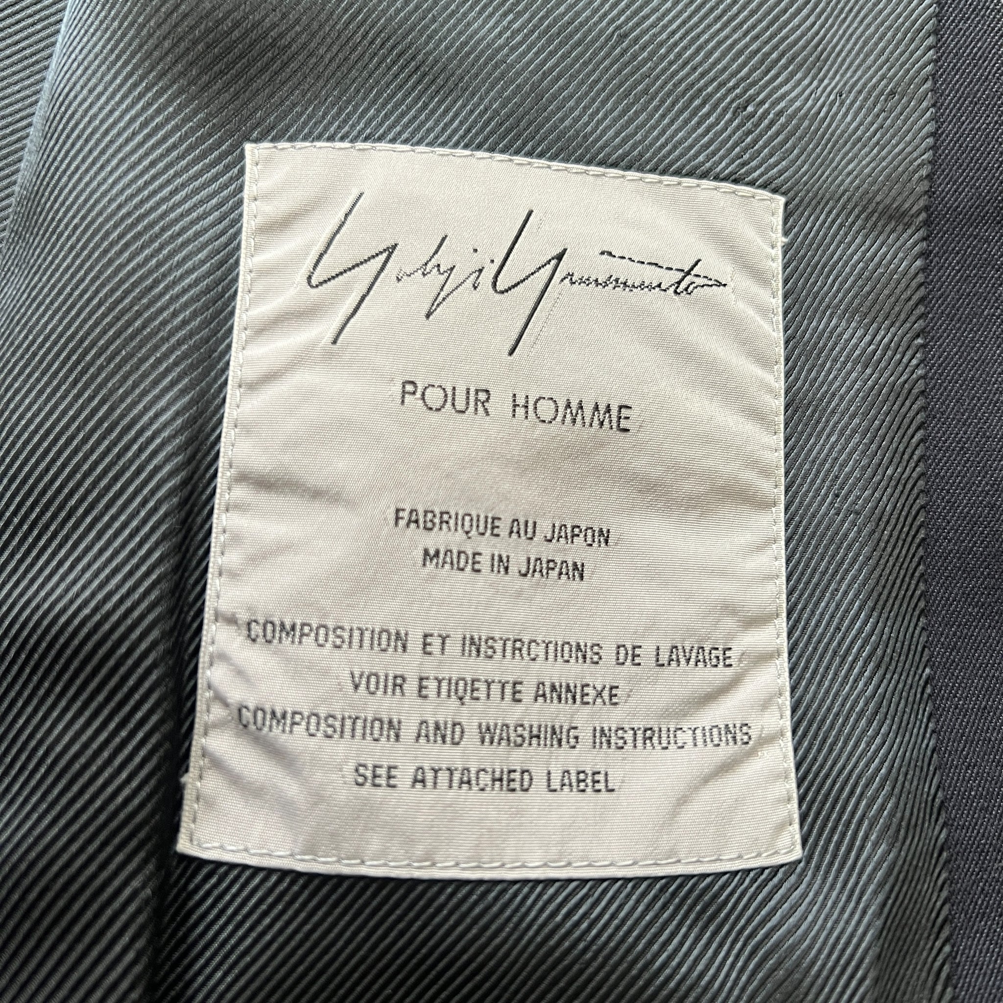 Yohji Yamamoto POUR HOMME 1993AW Painted Design Vest