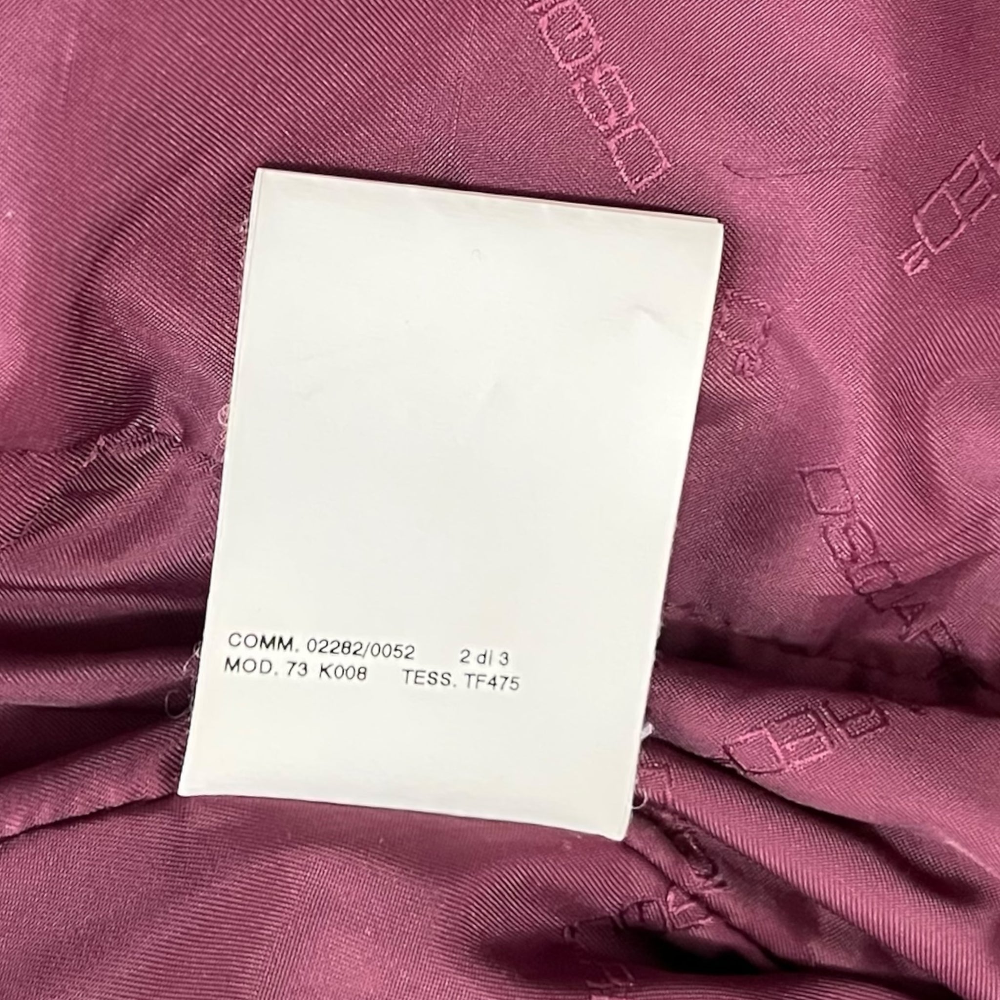 DSQUARED2 Feather Attachment Docking Single Riders Jacket