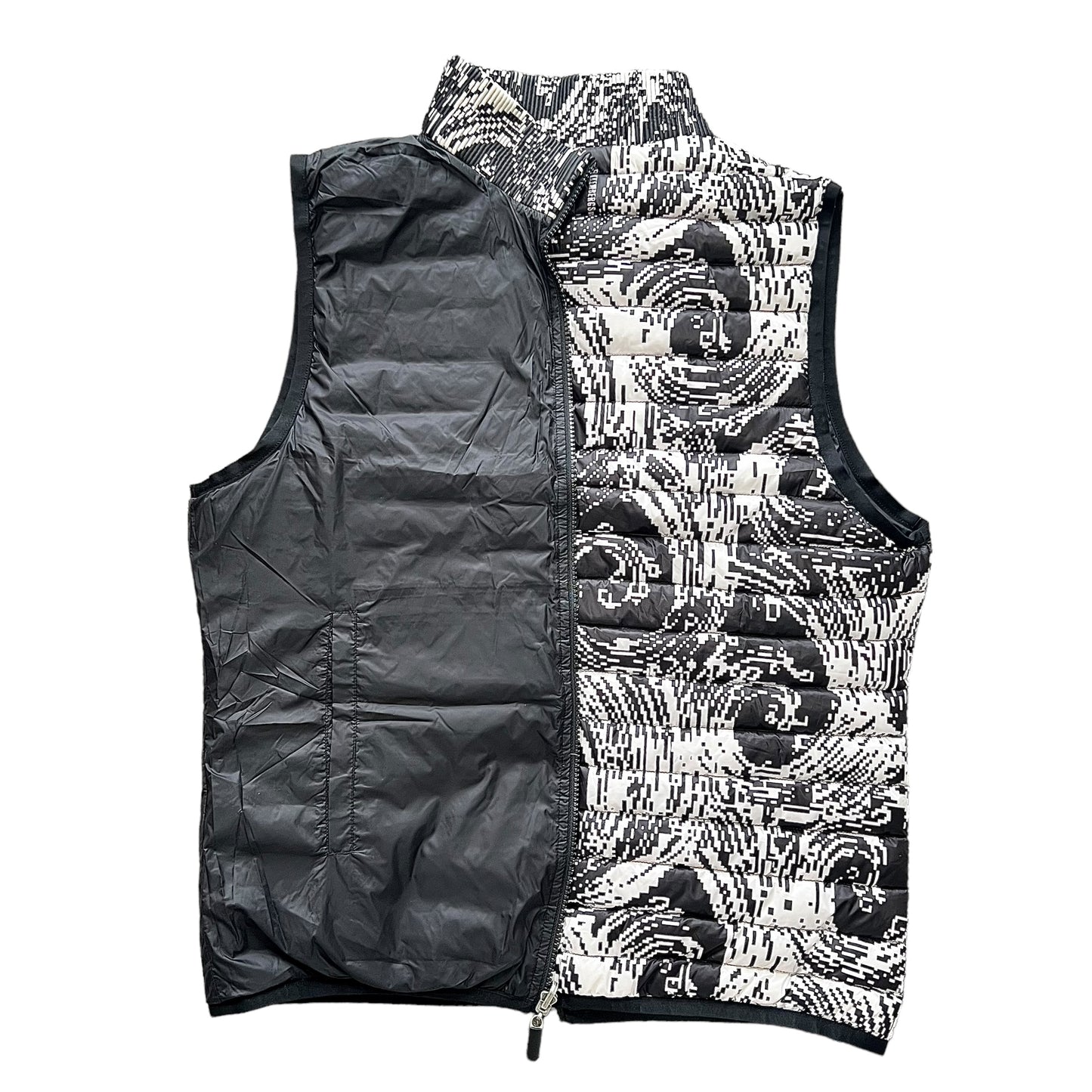 Dirk Bikkembergs
Reversible Pixelated Black Down Vest