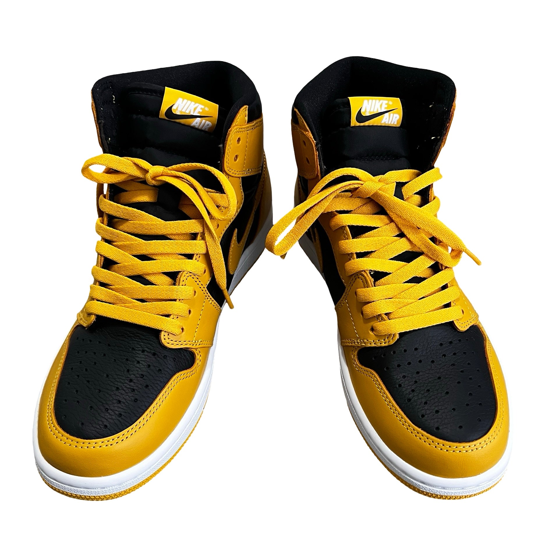 NIKE AIR JORDAN 1 RETRO HIGH OG GS POLLEN/WHITE-BLACK 21FA-I 