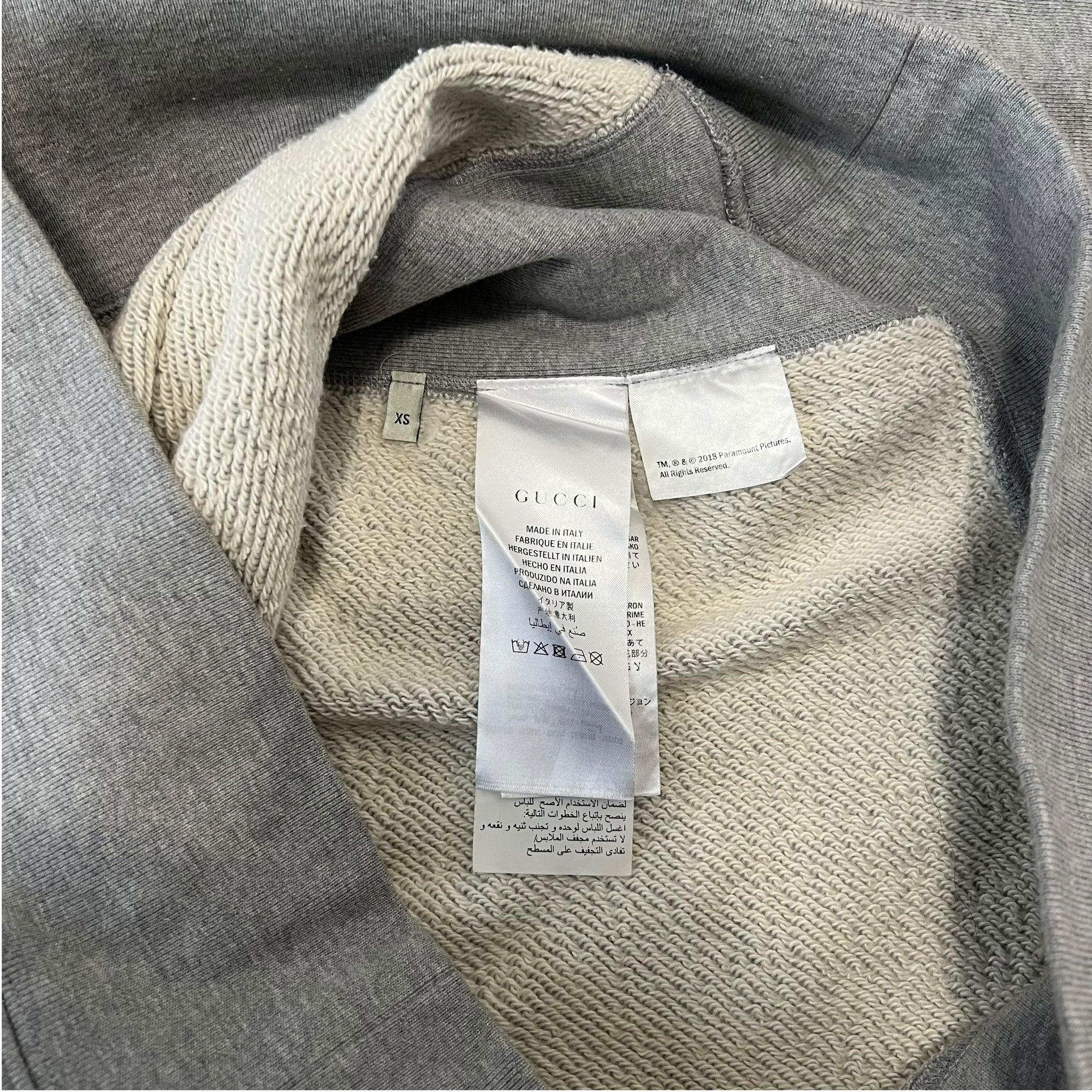GUCCI 2018AW Paramount A Viacom Company Sweat Shirt