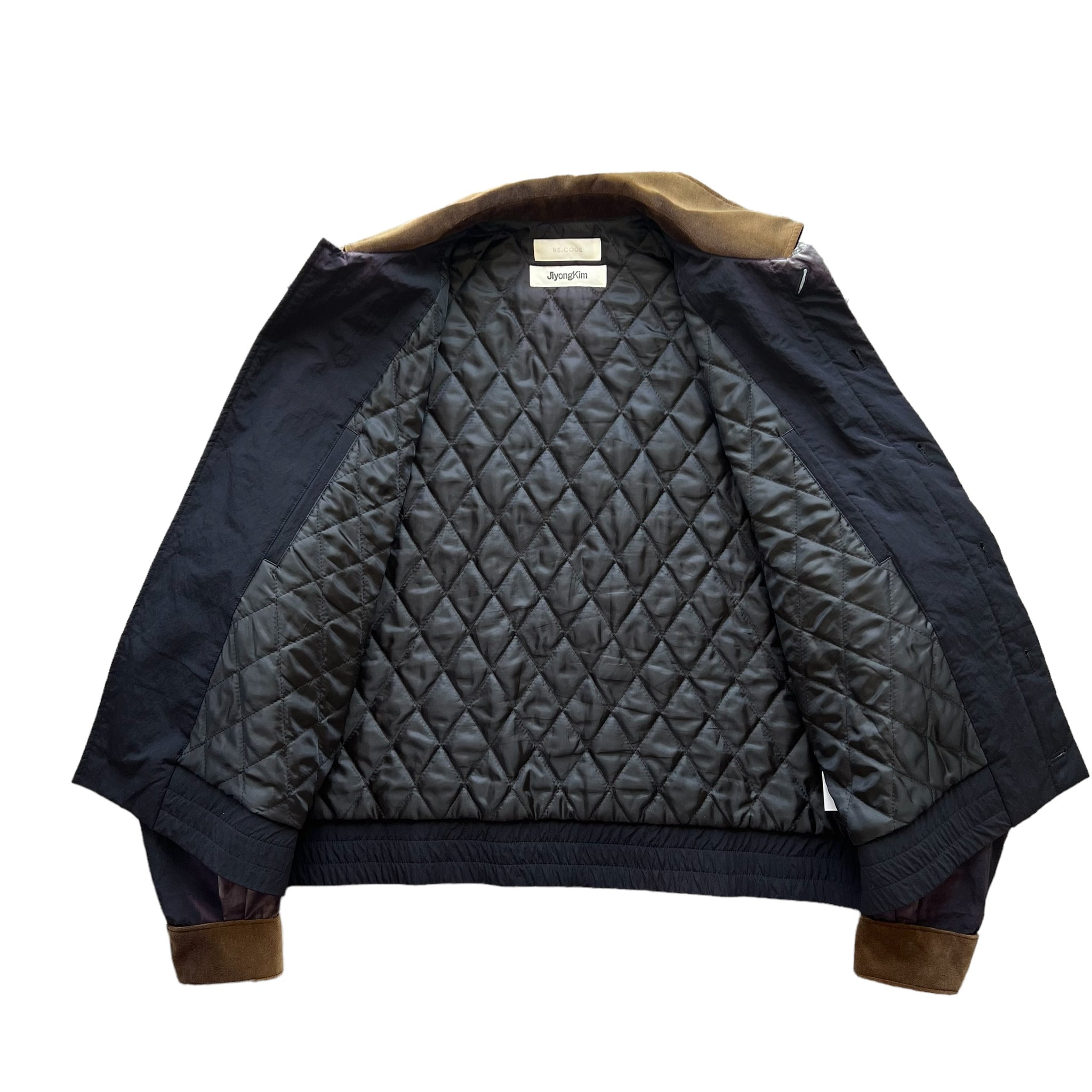 JINYONGKIM × RE CODE SUNFADED OVERSIZED BOMBER JACKET