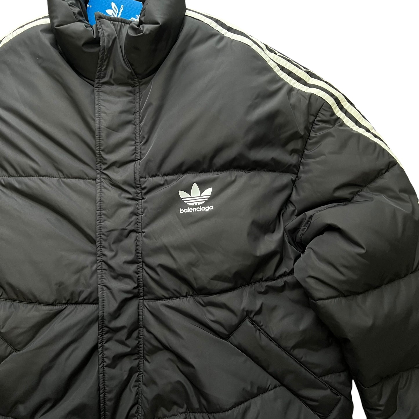 BALENCIAGA × adidas 2023SS THREE LINE OVER SIZED DOWN JACKET