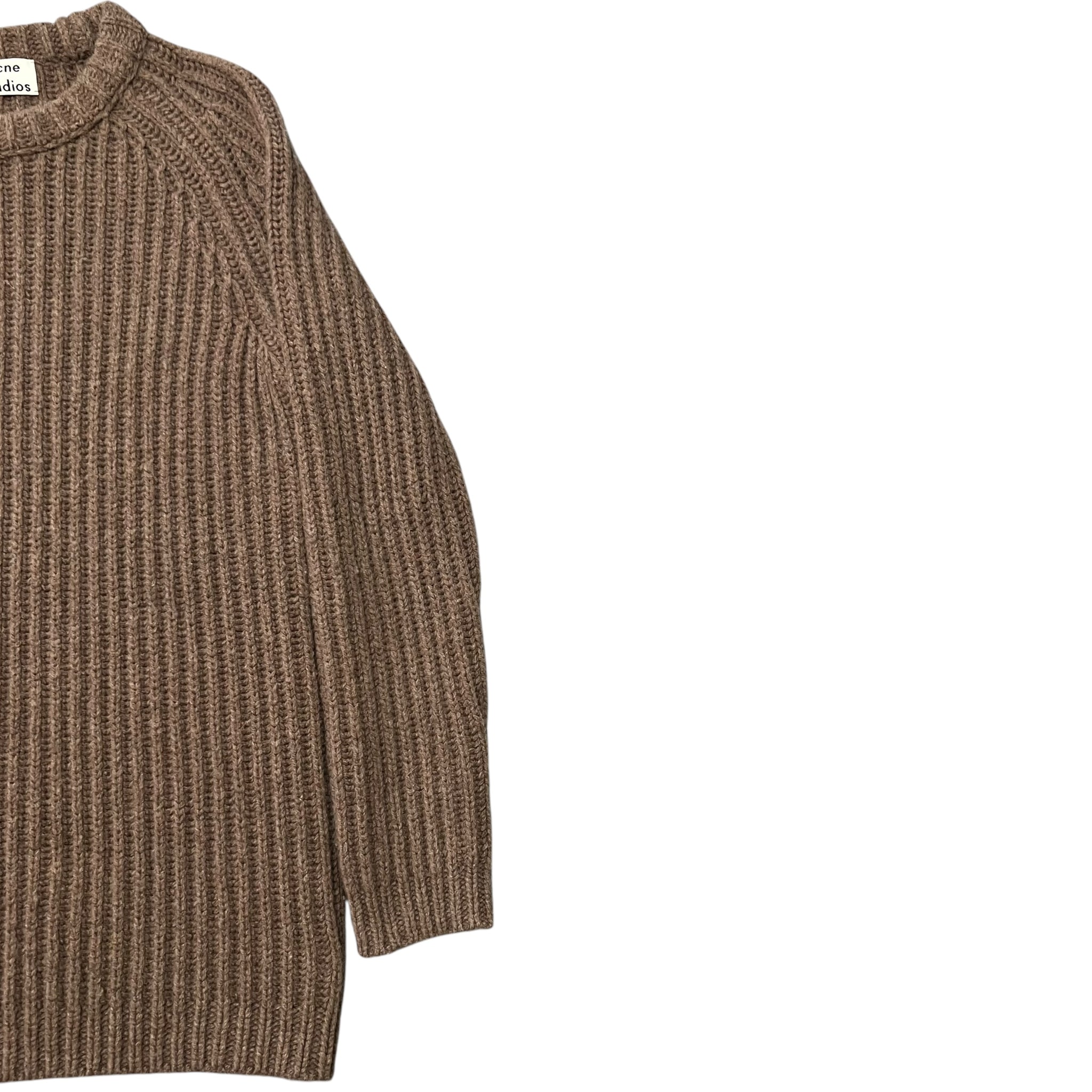 ACNE STUDIOS Heavy Wool Midi Knit Sweater