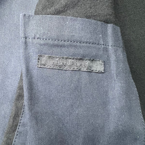 HELMUT LANG 2004SS COTTON BONDAGE OVERDYED JACKET WITH FLAP