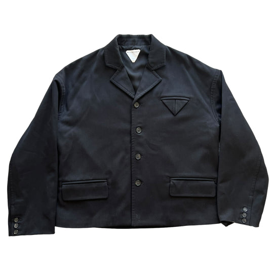 BOTTEGA VENETA by Daniel Lee 2021AW HEAVY COTTON CROPPED JACKET