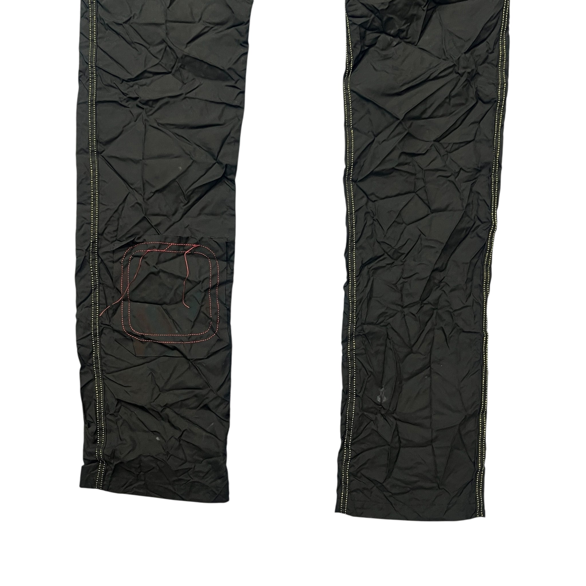 KANGHYUK 2019SS COLLECTION 5 Crinkled Patchwork Nylon Trousers