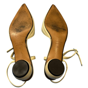 THE ROW Ankle Strap Pointed Toe Pumps
