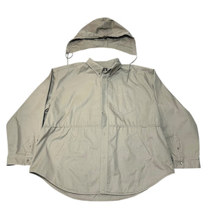 BALENCIAGA 2021AW Drill Hooded Parka Shirt