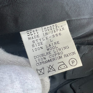 GENERAL RESEARCH FOR LEFT HANDED 1998AW PARASITE POCKET HEAVY WOOL SUITS JACKET PANTS SET